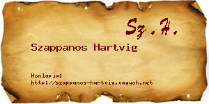 Szappanos Hartvig névjegykártya